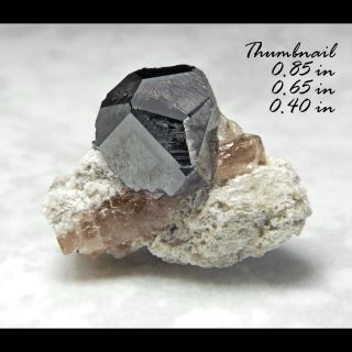 Bixbyite Pink Topaz Matrix Thomas Range Utah Minerals Crystals Gems - Scb