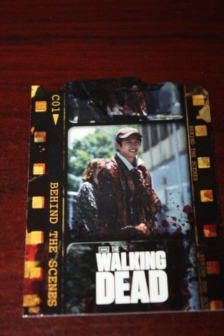 The Walking Dead Season 1 Trading Card Behind The Scenes Chase Card C01