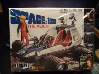 Space 1999 The Alien Car Vehicle Plastic Mode Kit Mib (1/25 Scale)