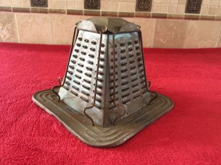 Antique Toaster Stove Top / Camp Fire 4 - Slice 3