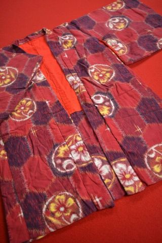 Vz13/310 Vintage Japanese Kimono Cotton Antique Boro Kid 