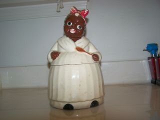 Vintage Black Americana Mammy Cookie Jar