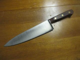 Vintage Dexter Russell Connoisseur 48 - 8 Forged Stainless Steel Chef Knife