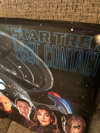 Star Trek The Next Generation Vintage 90 ' s Video Store TV Movie Poster Rare 1991 2