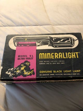 Mineralight Model Sl Ultra - Violet Black Light Lamp