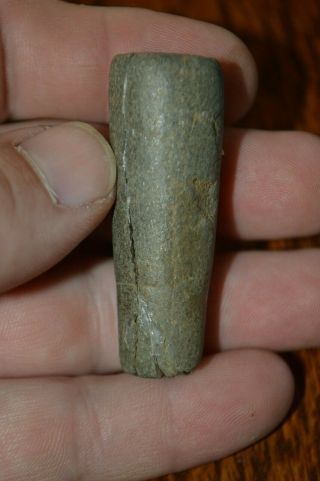 Woodland Steatite Tube Pipe Cocke Co,  Tennessee 2 x.  75 Great Example 2