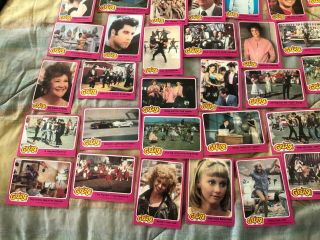 Grease Movie Series 1 Vintage Cards 64 Cards 11 Stickers Paramount Pictures 1978 4