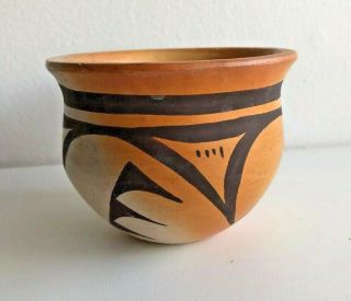 Vintage Hopi Pottery Bowl By Patricia Honie