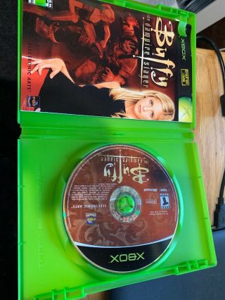 Buffy the Vampire Slayer Microsoft XBox Complete 2