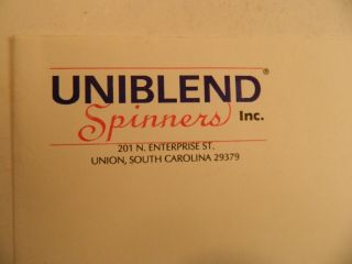 Union Sc Cotton Mill Envelopes