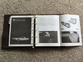 1968 Cadillac dealership salesmans data book. 3
