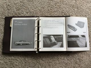 1968 Cadillac dealership salesmans data book. 4