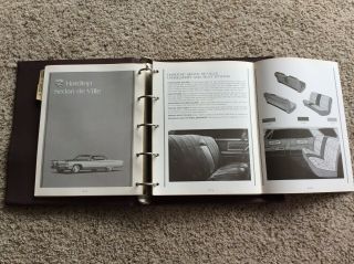 1968 Cadillac dealership salesmans data book. 7