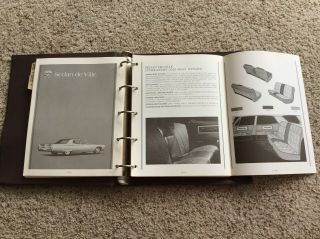 1968 Cadillac dealership salesmans data book. 8