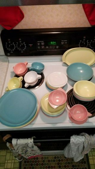Set Of Vintage Boontonware Dishes