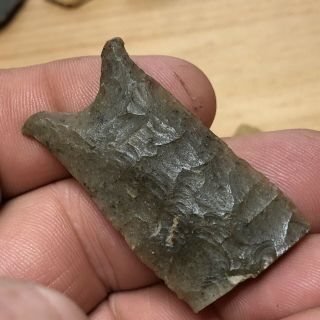 Partial Authentic Paleo Indian Arrowhead From The Wolf Fam.  Coll. 3