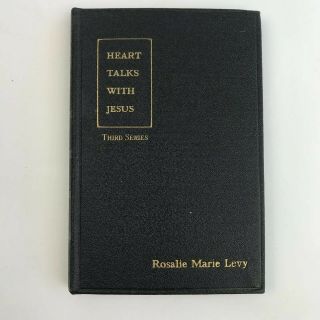 Vintage Catholic Book 1930 Heart Talks With Jesus Pocket Size Prayer Religion