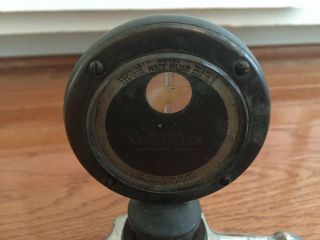 Antique Boyce MotoMeter Universal Model Radiator Hood Ornament with base 4