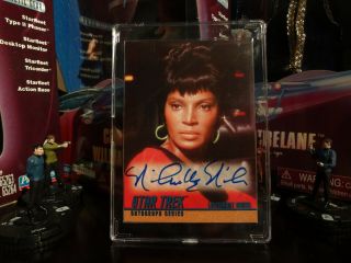 Star Trek Tos Series Autograph Card A34 Nichelle Nichols