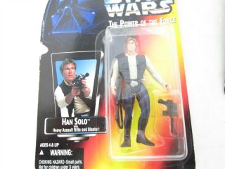 1995 Set of 3 Kenner Star Wars Action Figures Han Solo Luke Dash Rendar 2