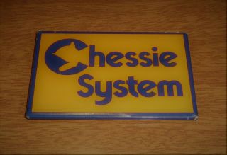 Older Fridge Magnet - Chessie System Railroad 3 "