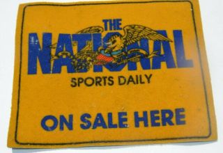 The National Sports Daily Newspaper Sales Matt