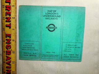 1926 London Underground Railways Map Small Escalators And Power Travel Transport