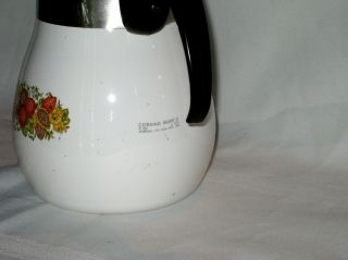 Corning Ware - Spice Of Life Percolator Coffee Pot P - 166 6 - Cup w/All Parts 8