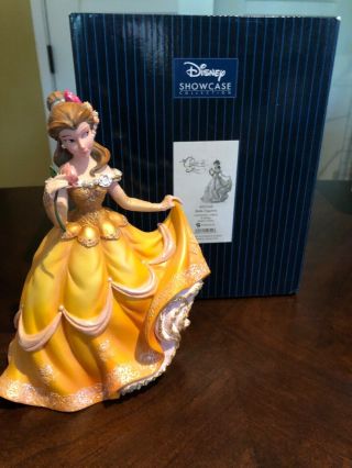 Enesco Disney Showcase Couture De Force Belle Figurine - Beauty And The Beast