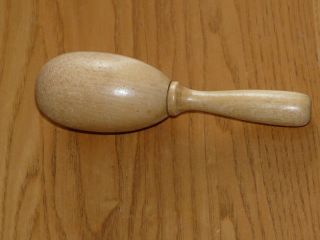 Vintage Sewing Craft Wooden Sock Darning Egg