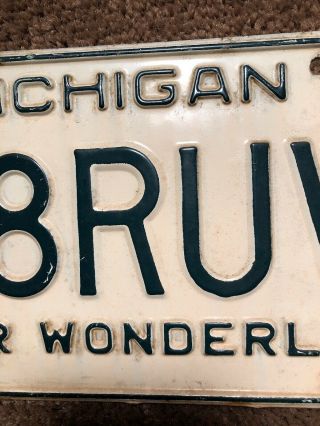 1956 Michigan Ham Radio License Plate 3