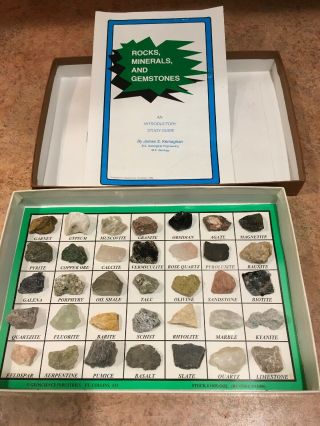 Rocks And Minerals Of The Us,  35 Specimens