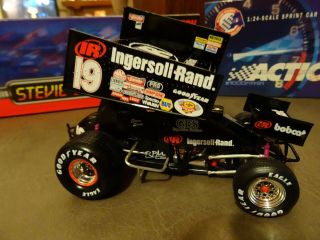 Stevie Smith 19 Ingersoll Rand 1:24 2001 World Of Outlaws Sprint Car Action