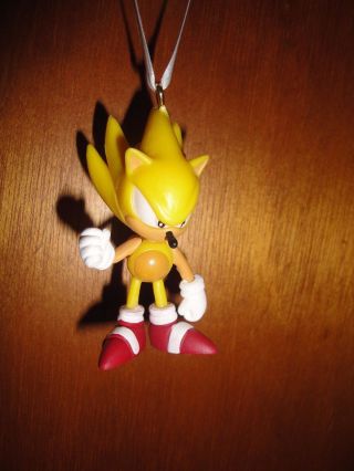 Sega Sonic The Hedgehog Custom Made Sonic Pvc Christmas Ornament