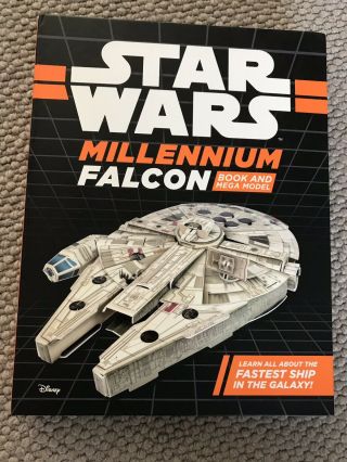 Star Wars - Millenium Falcon - Book And Mega Model