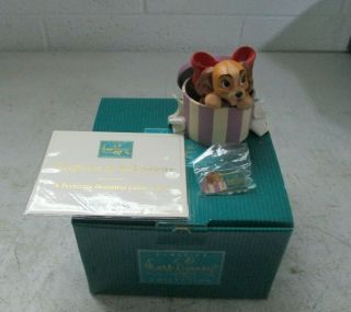 Wdcc Walt Disney Lady And The Tramp,  A Perfectly Little Lady W/