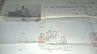 White Star Line RMS ' Majestic ' (II) deck plan 1931 4