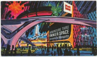 1967 Adventure Thru Inner Space Monsanto Attraction Disneyland 