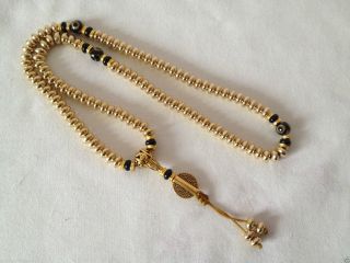 Copper Buddha Prayer Tibetan Buddhism Worry Myra Bead Necklace Bracelet 7 X 4 Mm