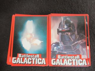 1978 Wonder Bread Battlestar Galactica 36 Card Set Vl1152