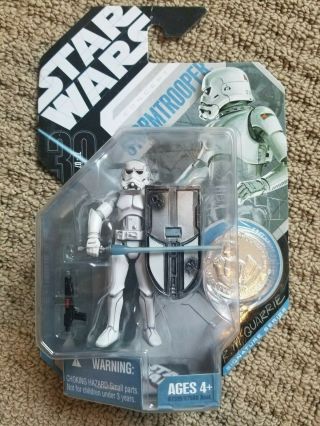 Star Wars 30th Ann 09 Stormtrooper Mcquarrie Concept Mib (can Ship Loose Also)