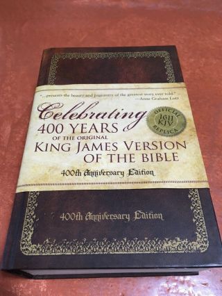 Zondervan 400th Anniversary Edition 1611 King James Version Holy Bible Hardcover