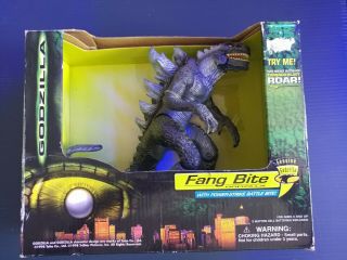 Vintage Rare 1998 Trendmasters Fang Bite Godzilla Nib