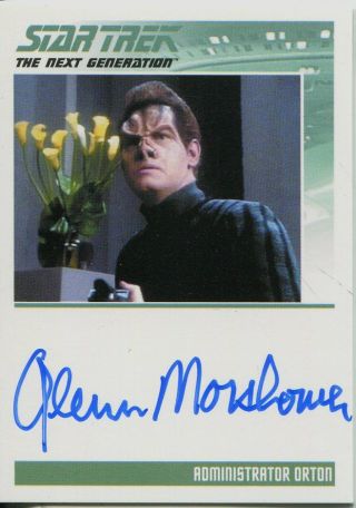 Star Trek Tng Portfolio Prints Series 2 Autograph Glenn Morshower