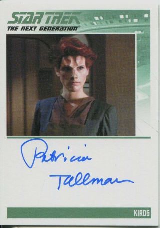 Star Trek Tng Portfolio Prints Series 2 Autograph Patricia Tallman