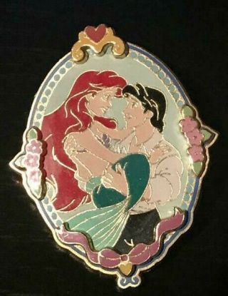 Disney Princess Pair The Little Mermaid Ariel & Prince Eric 3d Pin 18965