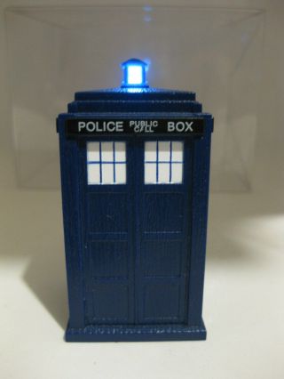 Dr.  Who Tardis Action Figure - Light Up,  Mini Police Box