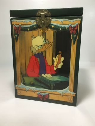 Walt Disney’s “mickey’s Christmas Carol” Limited Edition Musical Jack - In - The - Box