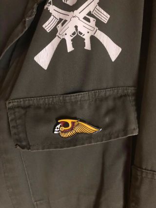 Hells Angels Mc Death Head 81 Nomads Logo Jacket /.  Vest Metal Patch Pin Badge