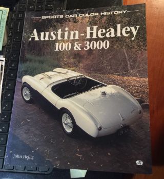 Rare Austin Healey 100/3000 Softbound Book (1995) Motorbooks Cond.